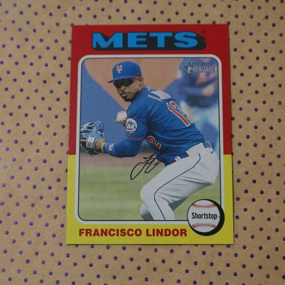 Francisco Lindor #117 Baseball Card - Picture 1 of 2